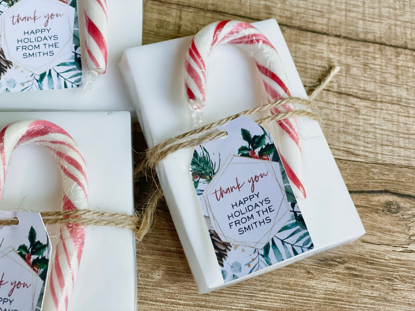Holiday Christmas Party Soap Favors