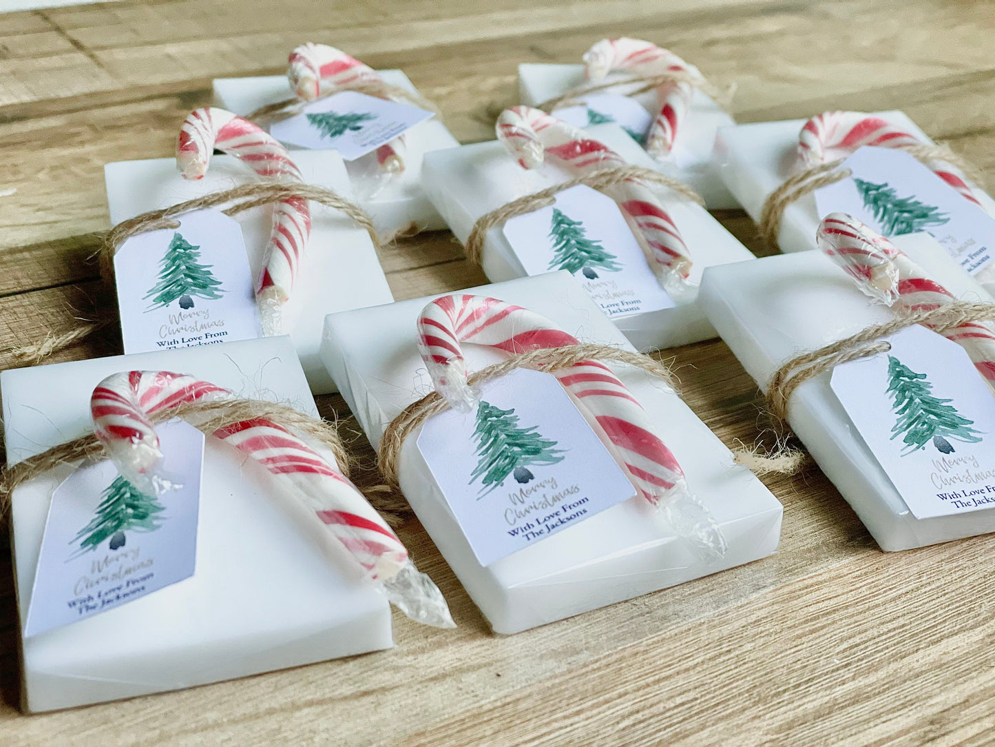 Holiday Christmas Party Soap Favors