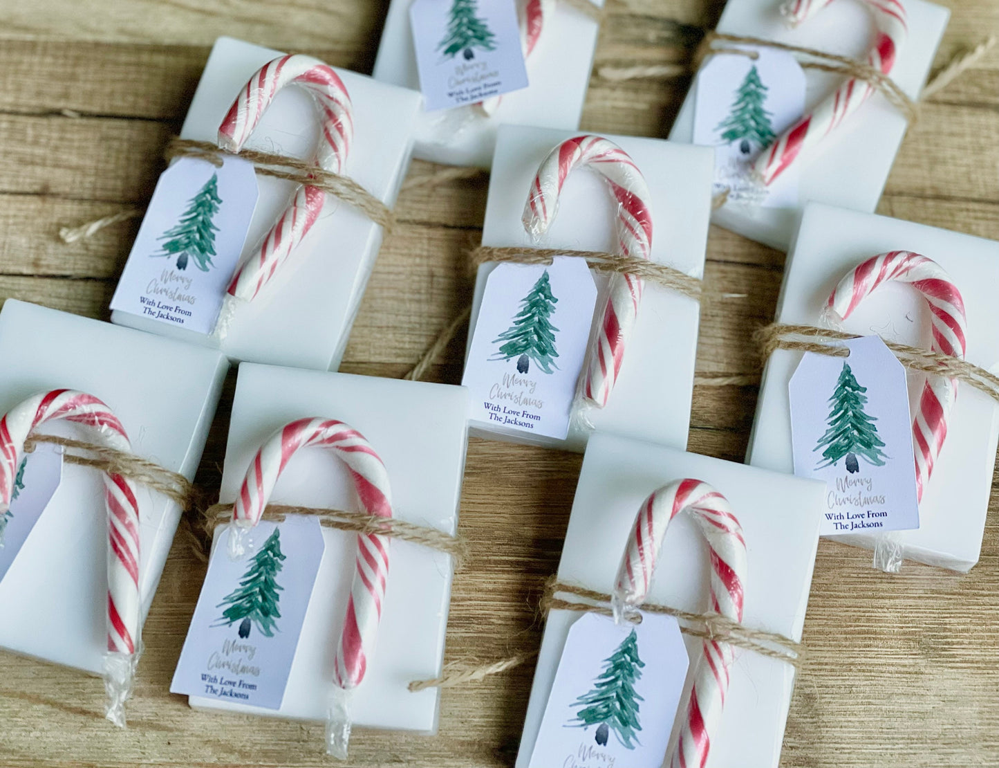 Holiday Christmas Party Soap Favors