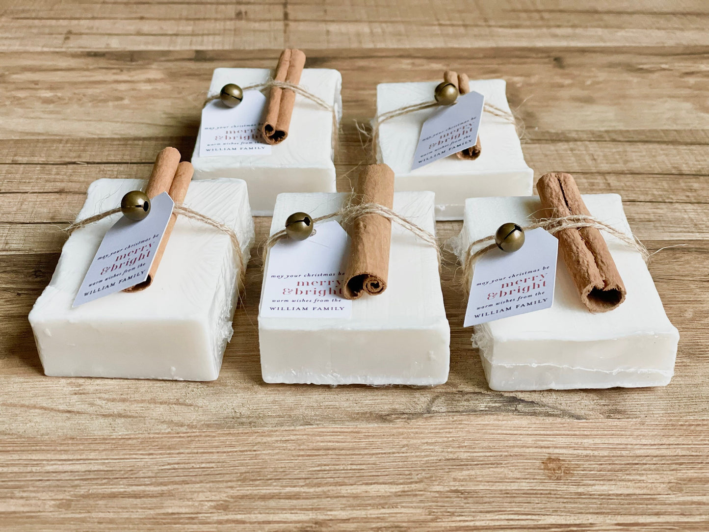 Holiday Christmas Party Soap Favors