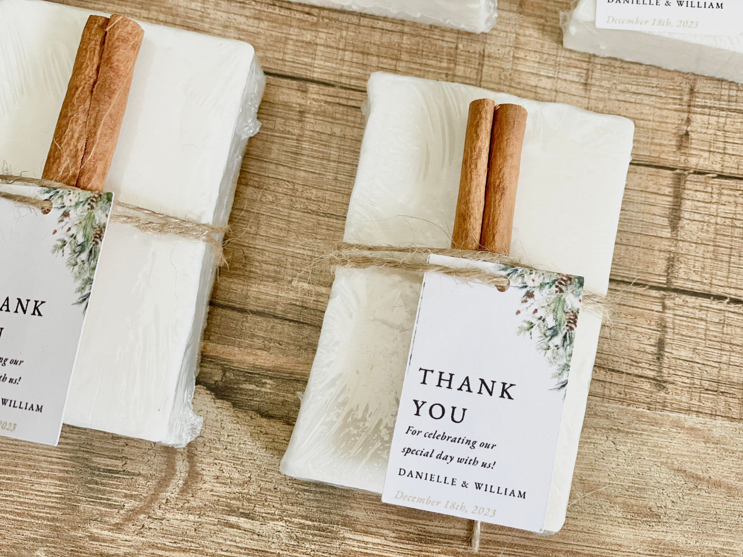 Winter Wedding Favors for Guests, Bridal Shower Soap Favors, Bulk Soap Favors