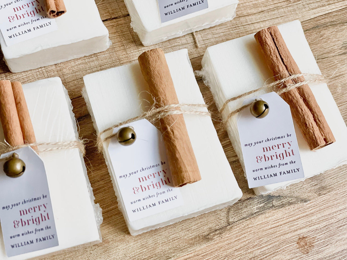 Holiday Christmas Party Soap Favors