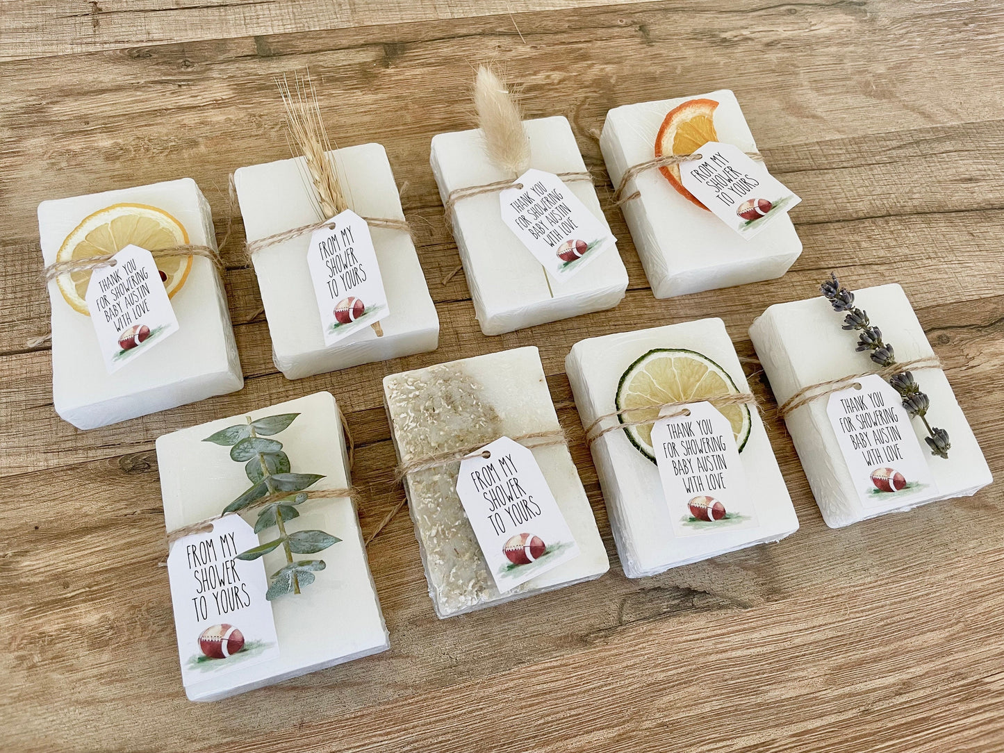 Baby Shower Soap Favors Boy Football Birthday Party Favors