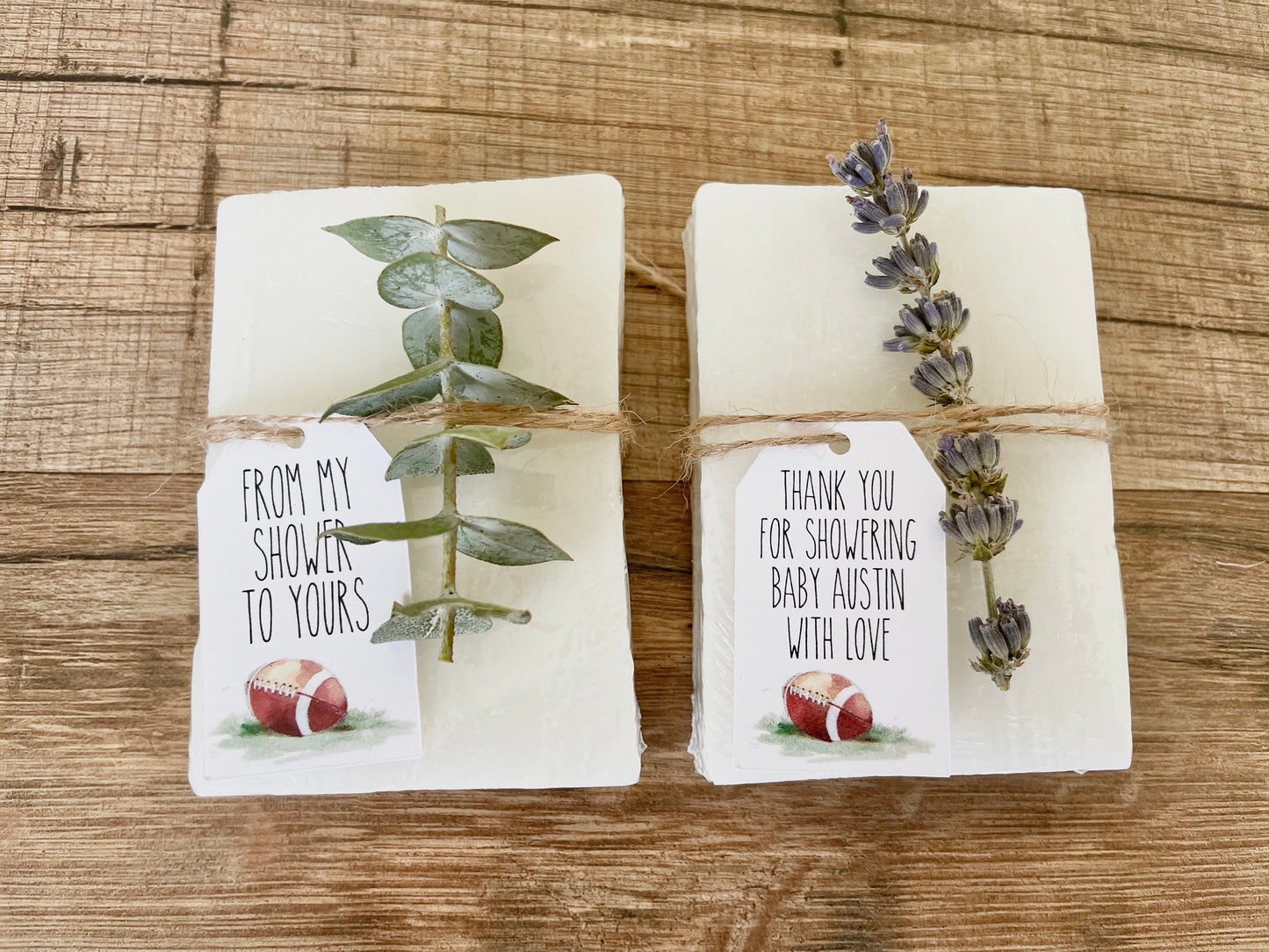 Baby Shower Soap Favors Boy Football Birthday Party Favors
