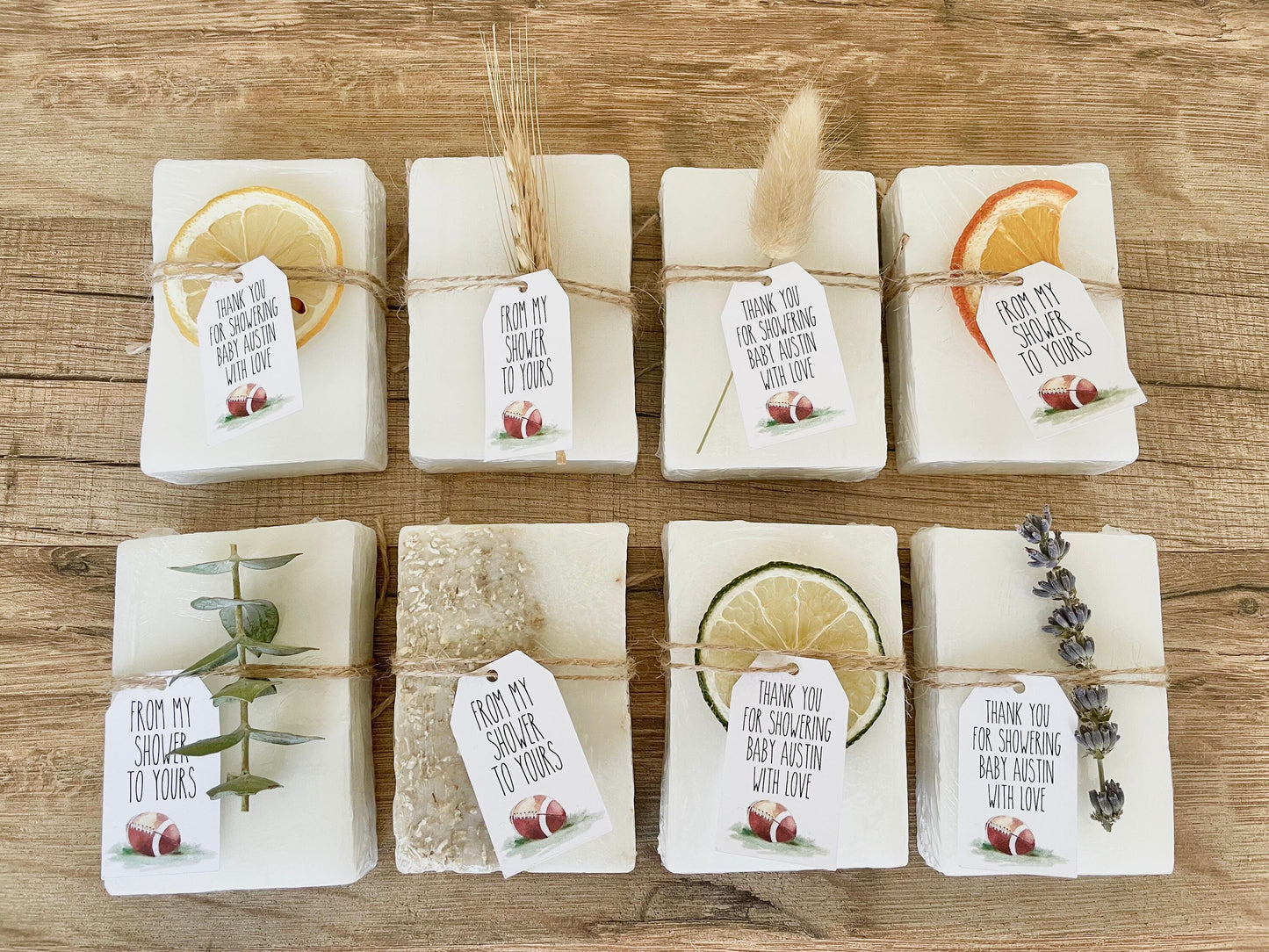 Baby Shower Soap Favors Boy Football Birthday Party Favors