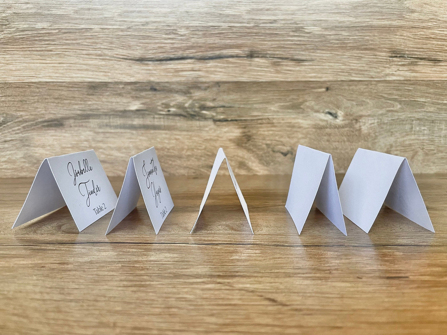 Custom Name Tags Wedding Place Cards Printed