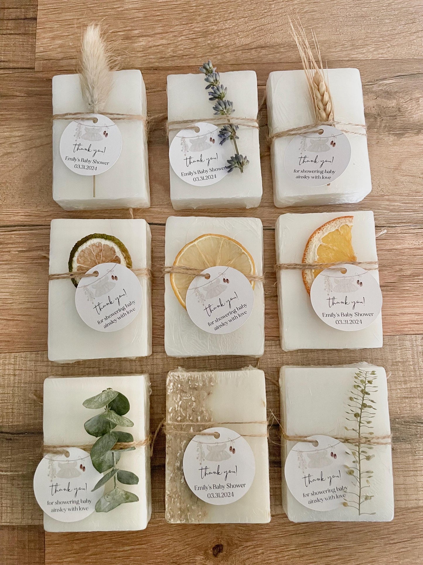 Girl Baby Shower Favors for Guests, Soap Favors for Baby Shower, Party Favors, Personalized Favors for Baby Shower