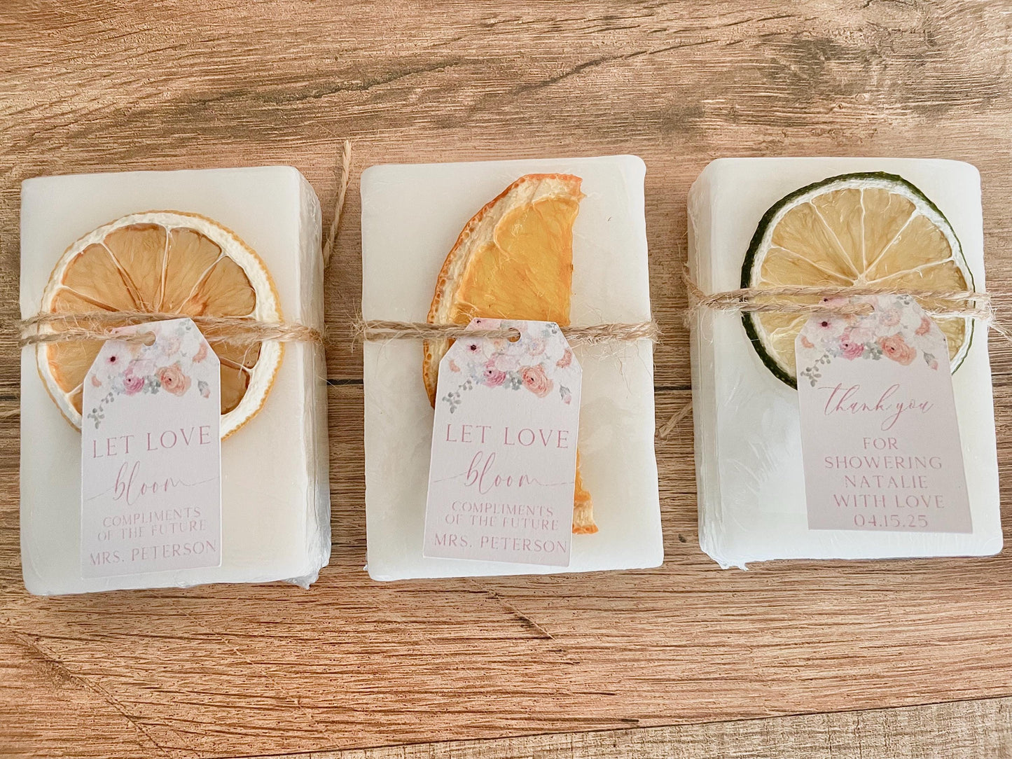 baby in bloom baby shower favors