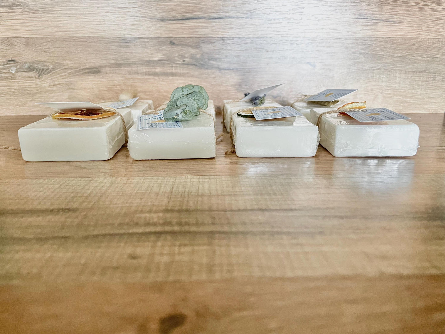 handmade bars of soap for baby shower favors
