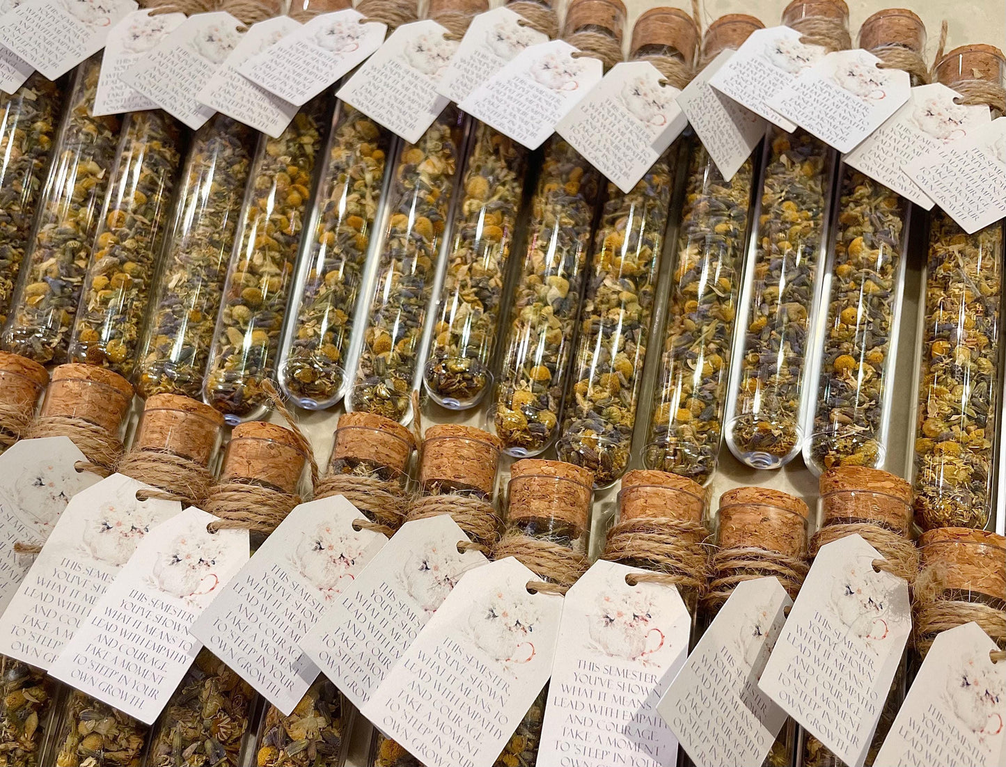 Personalized Bridal Shower Tea Favors: Love is Brewing