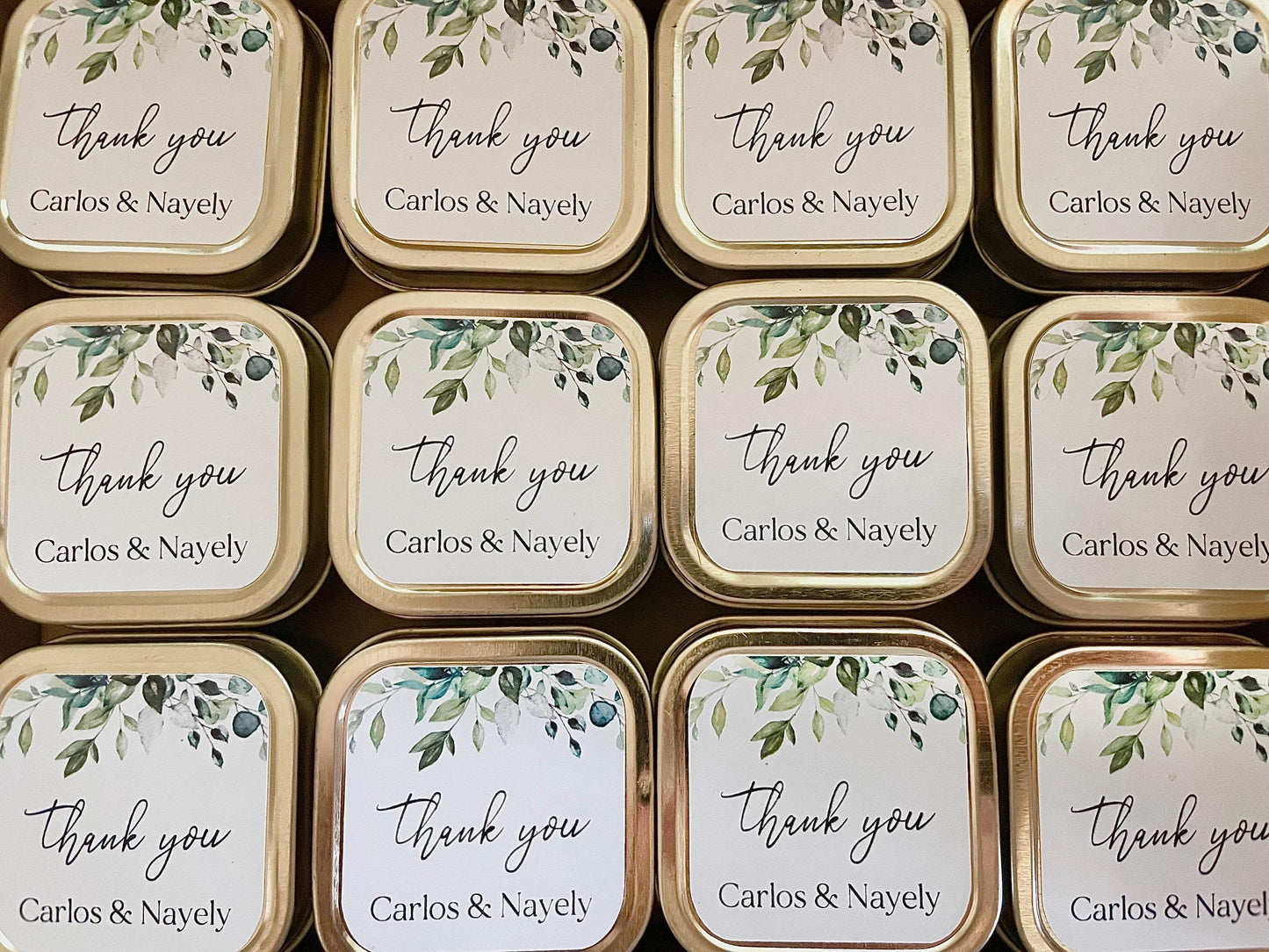 Wedding Candle Favor - Bulk Personalized Favors for Guests