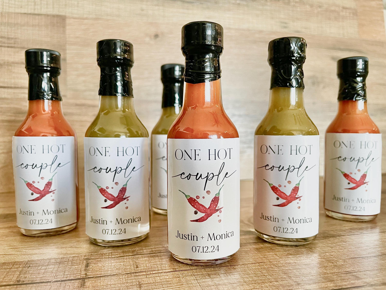 Mini Hot Sauce Favors