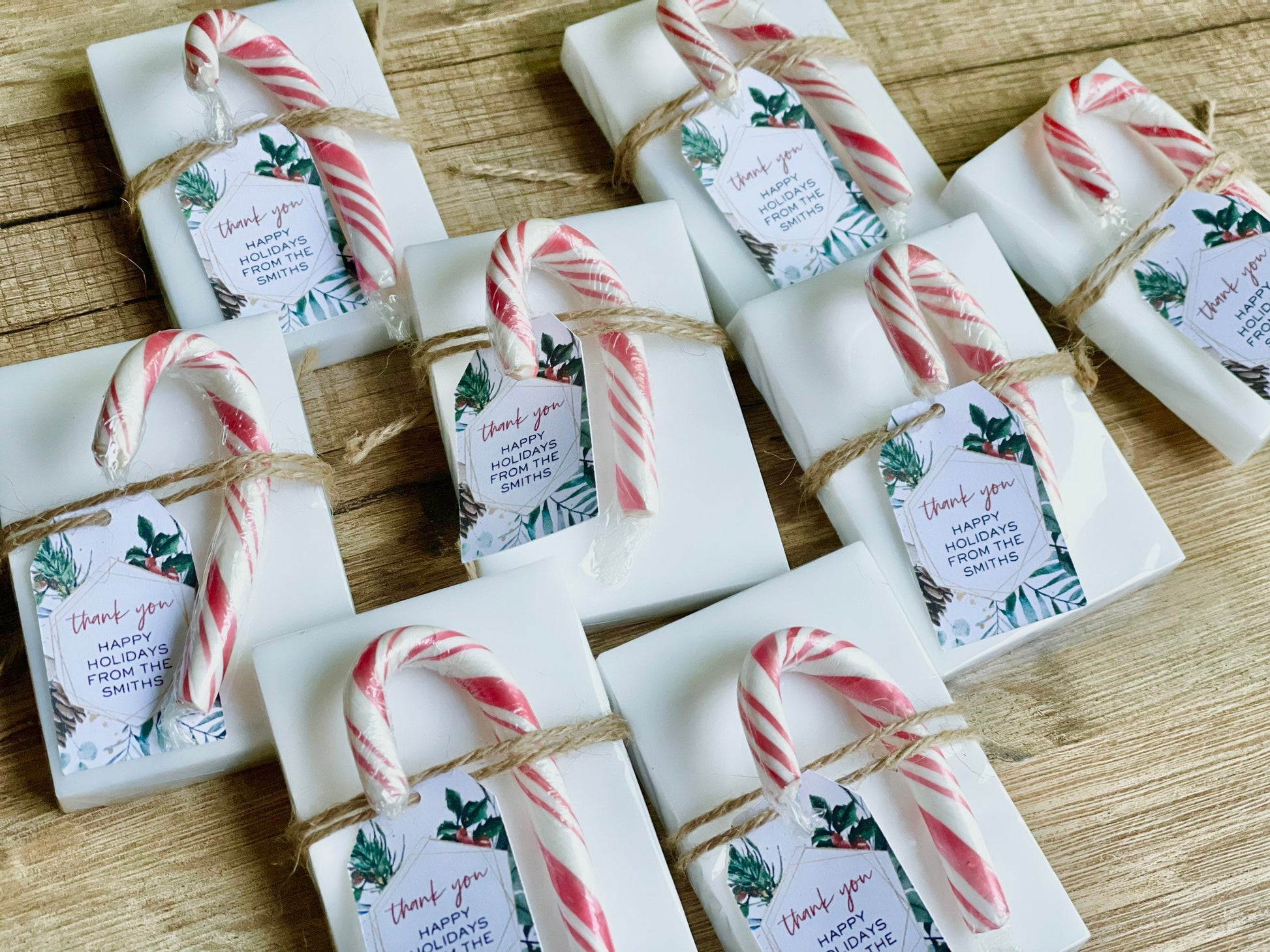 Holiday Christmas Party Soap Favors