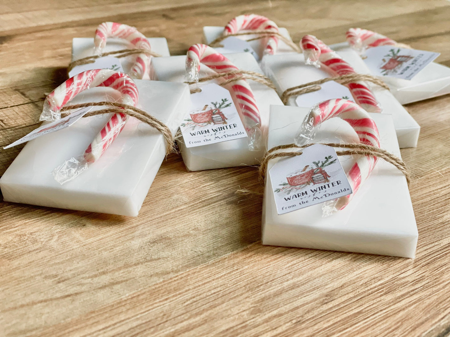 Holiday Christmas Party Soap Favors