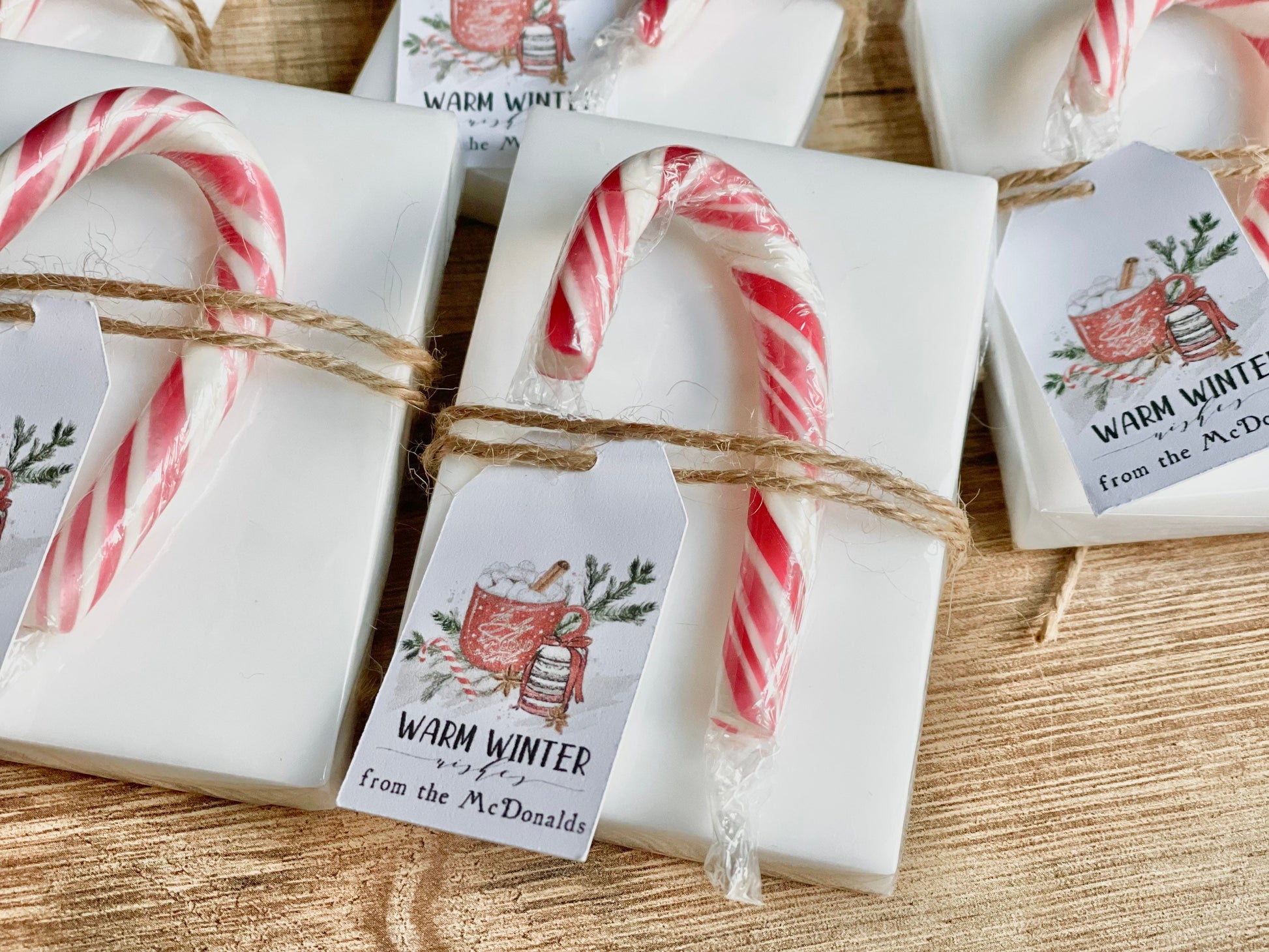 Holiday Christmas Party Soap Favors