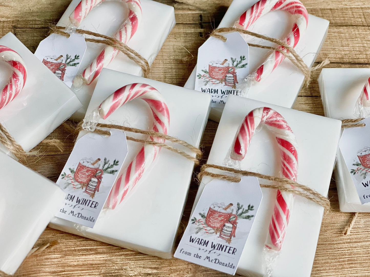 Holiday Christmas Party Soap Favors
