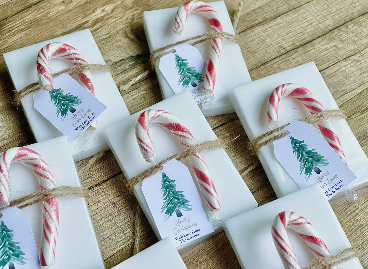 Holiday Christmas Party Soap Favors