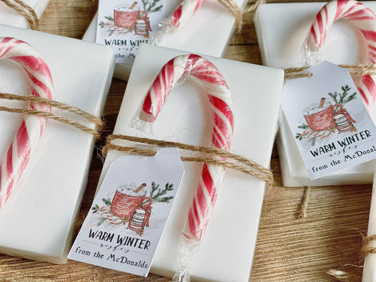 Holiday Christmas Party Soap Favors