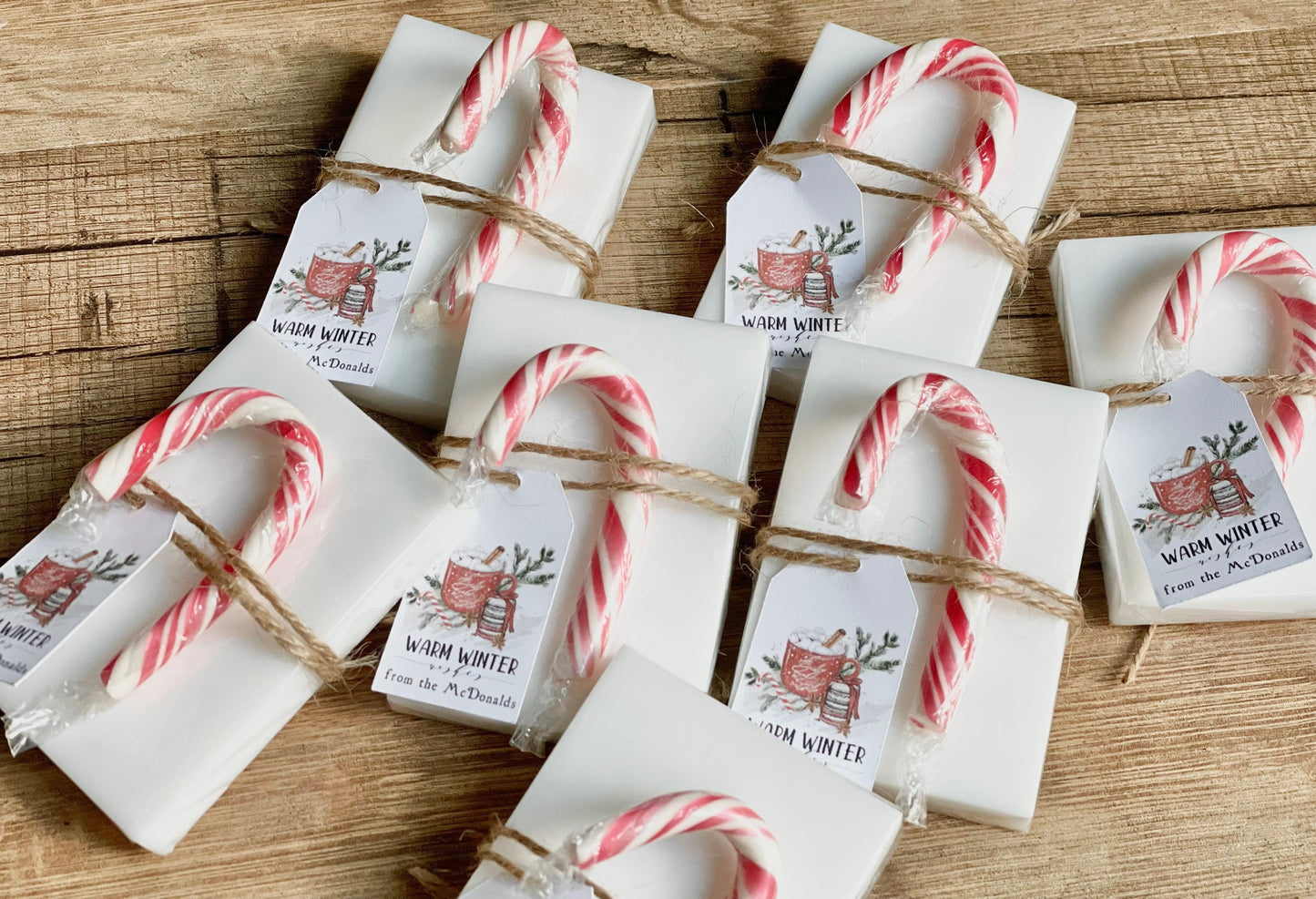 Holiday Christmas Party Soap Favors