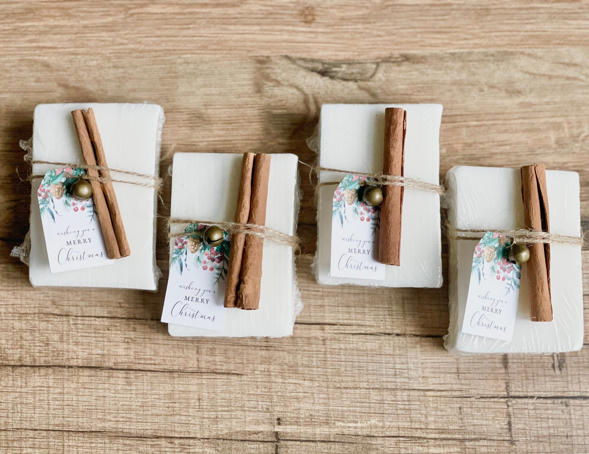 Holiday Christmas Party Soap Favors