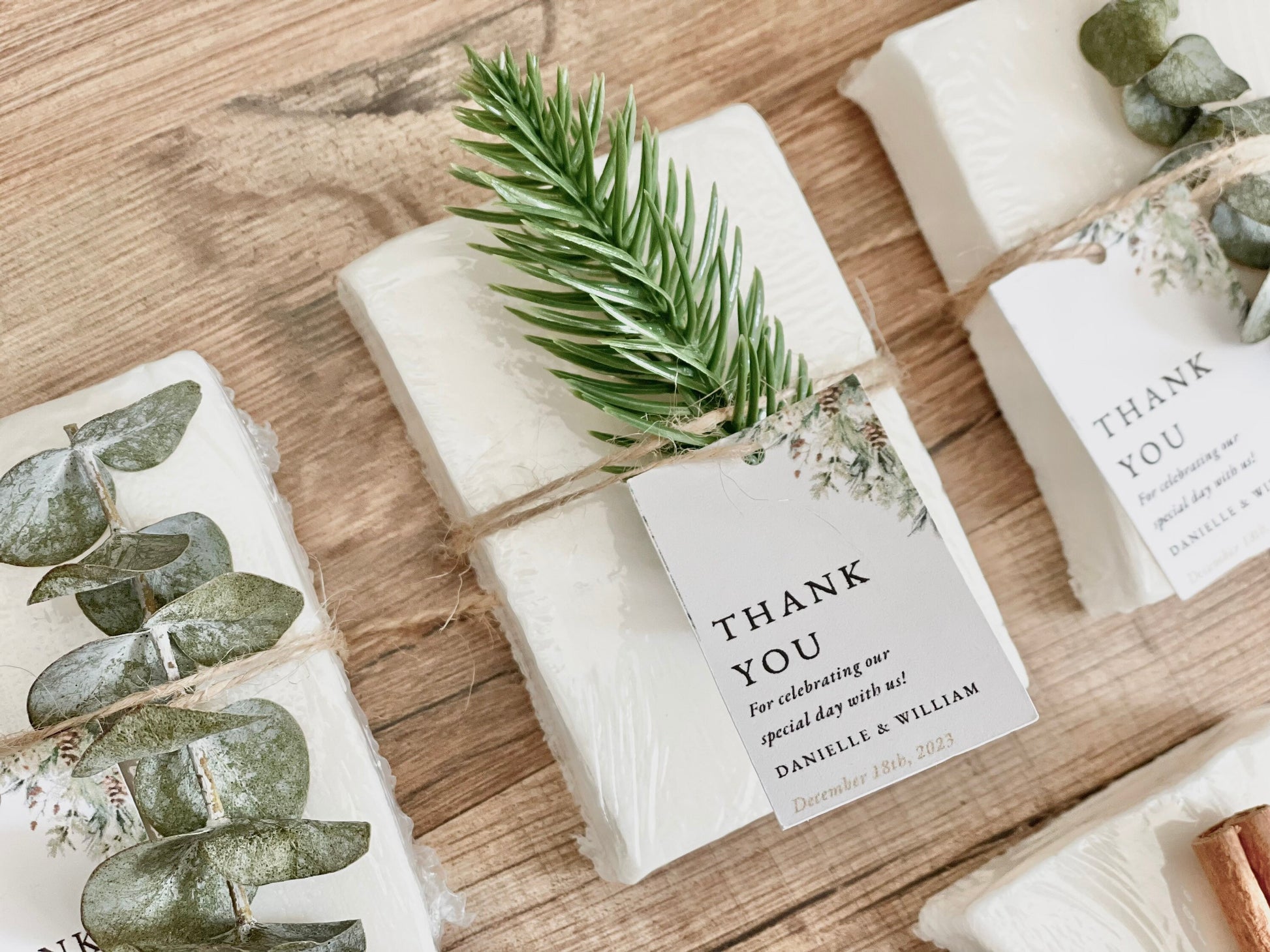 Winter Wedding Favors for Guests, Bridal Shower Soap Favors, Bulk Soap Favors