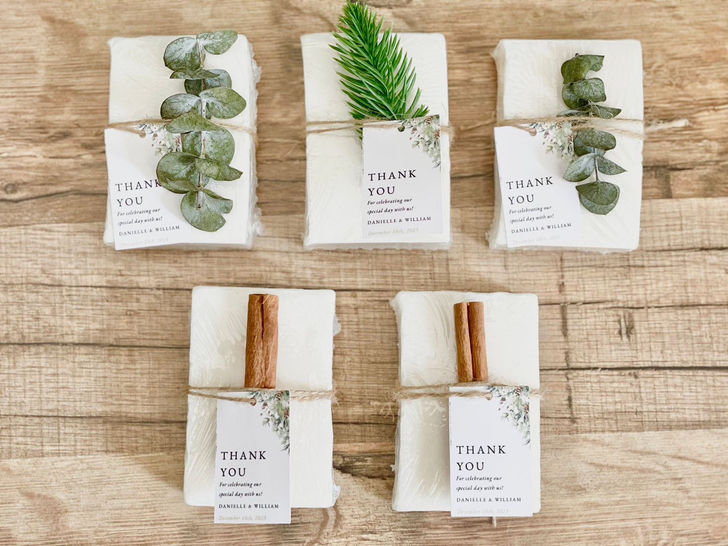 Winter Wedding Favors for Guests, Bridal Shower Soap Favors, Bulk Soap Favors