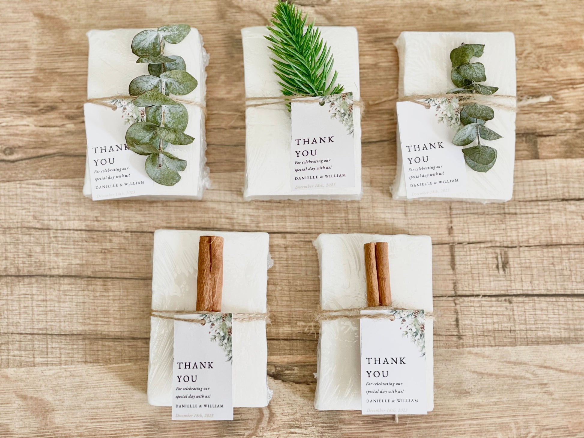 Winter Wedding Favors for Guests, Bridal Shower Soap Favors, Bulk Soap Favors