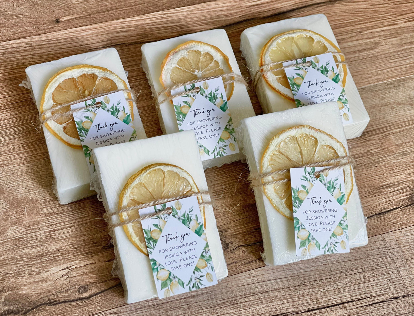 Bridal shower favors in bulk, lemon baby shower, main squeeze bridal shower favors, handmade soap favors for guests