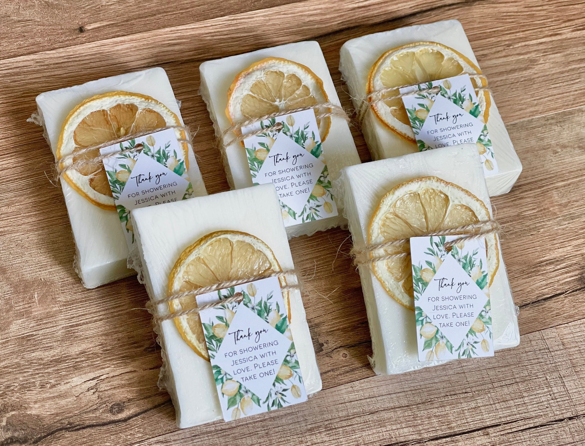 Bridal shower favors in bulk, lemon baby shower, main squeeze bridal shower favors, handmade soap favors for guests