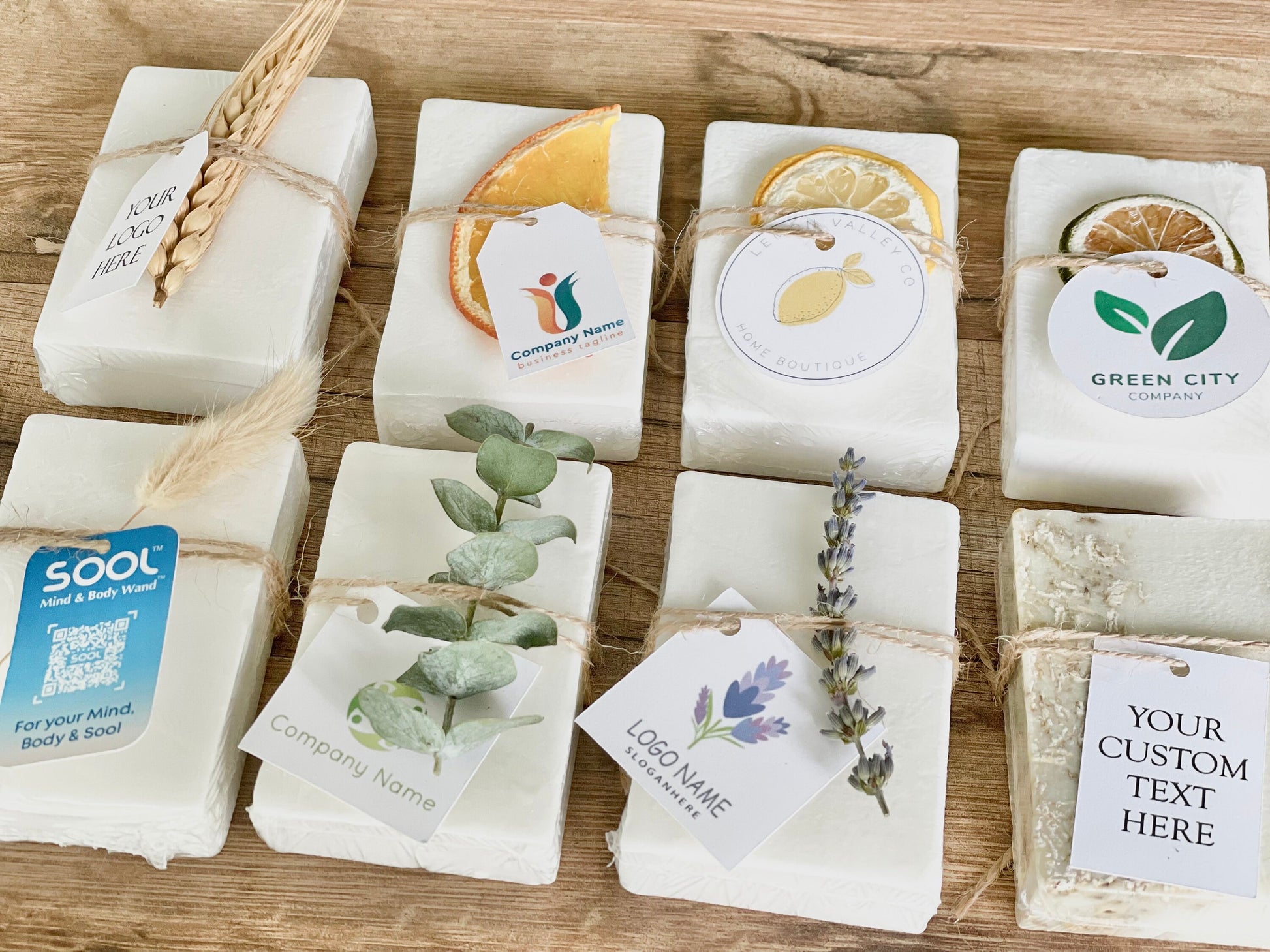 Unique Custom Business Advertising Soap Bars