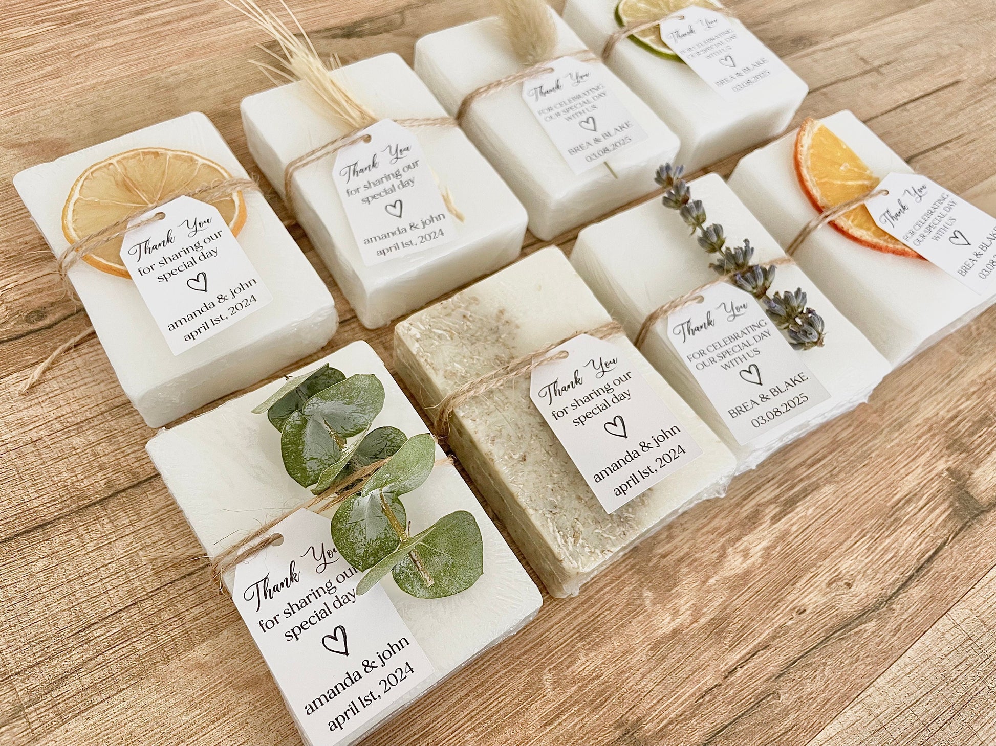 Personalized Wedding Favors in Bulk