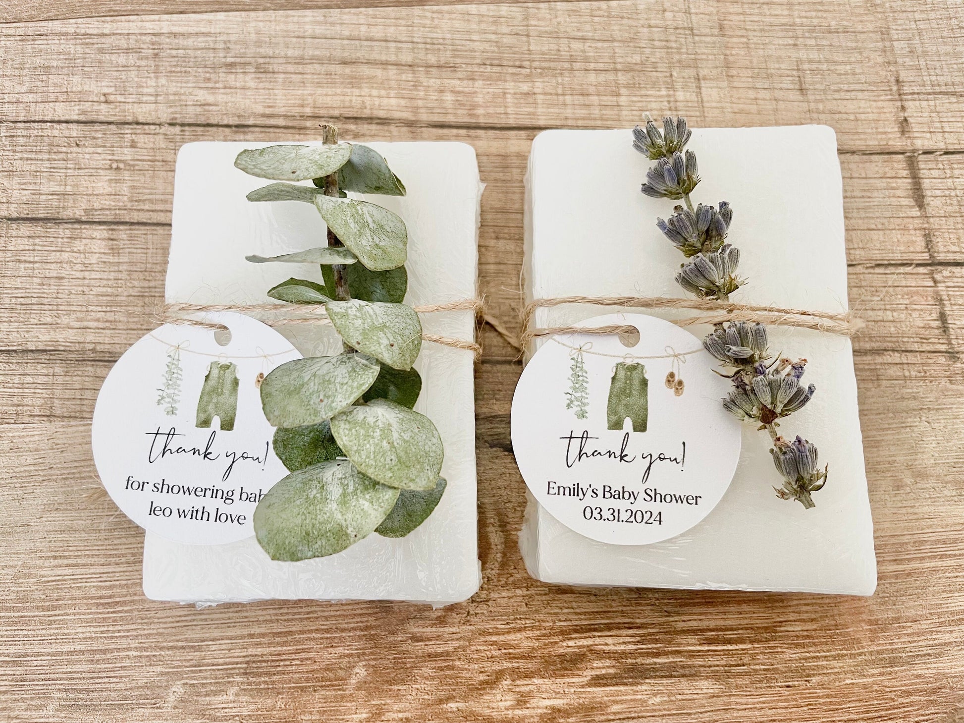 Gender Neutral Baby Shower Soap Favors for Guests