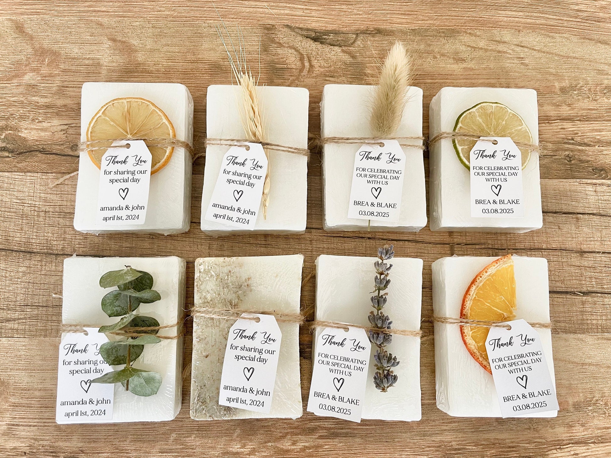 Personalized Wedding Favors in Bulk