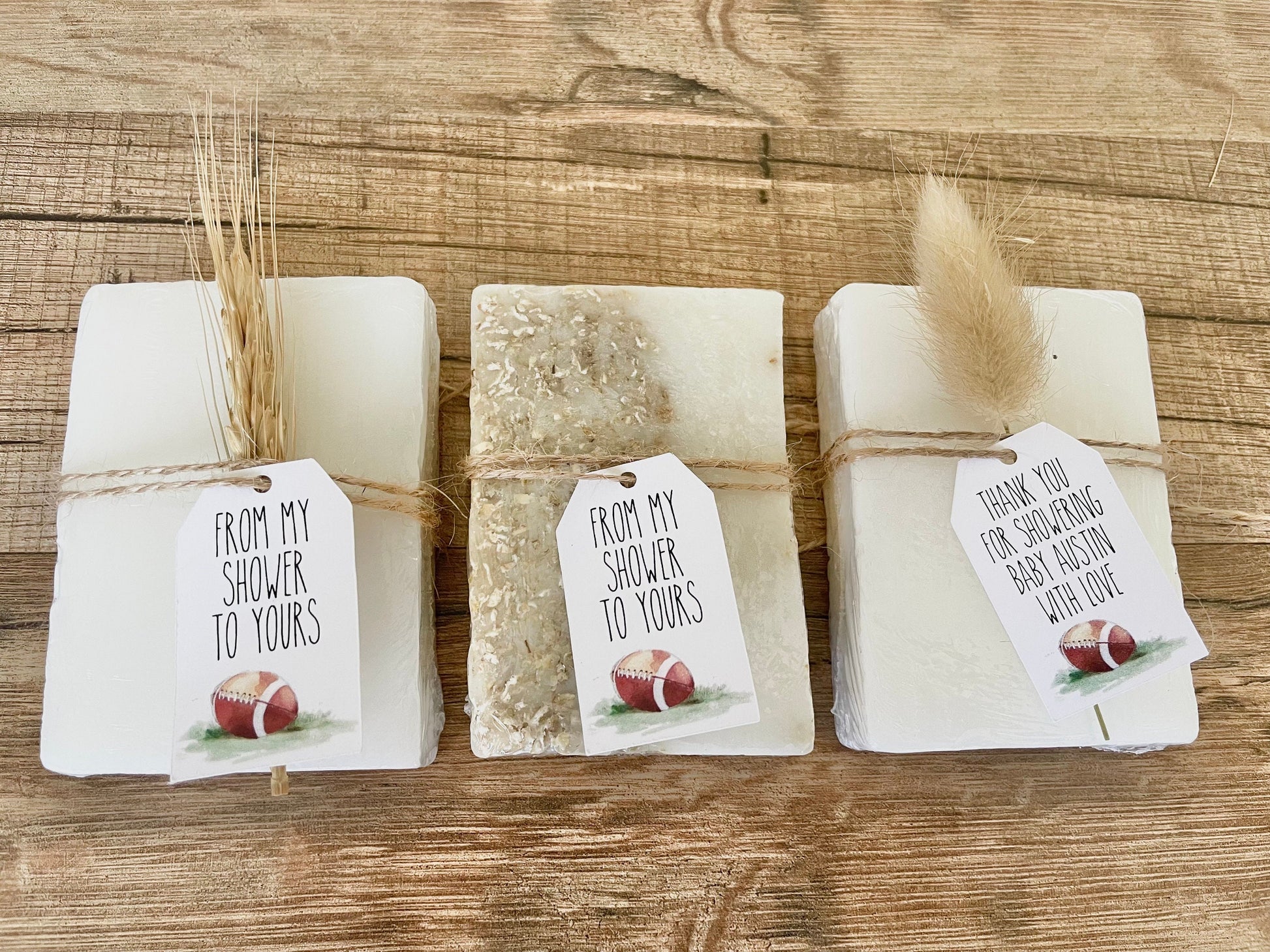 Baby Shower Soap Favors Boy Football Birthday Party Favors