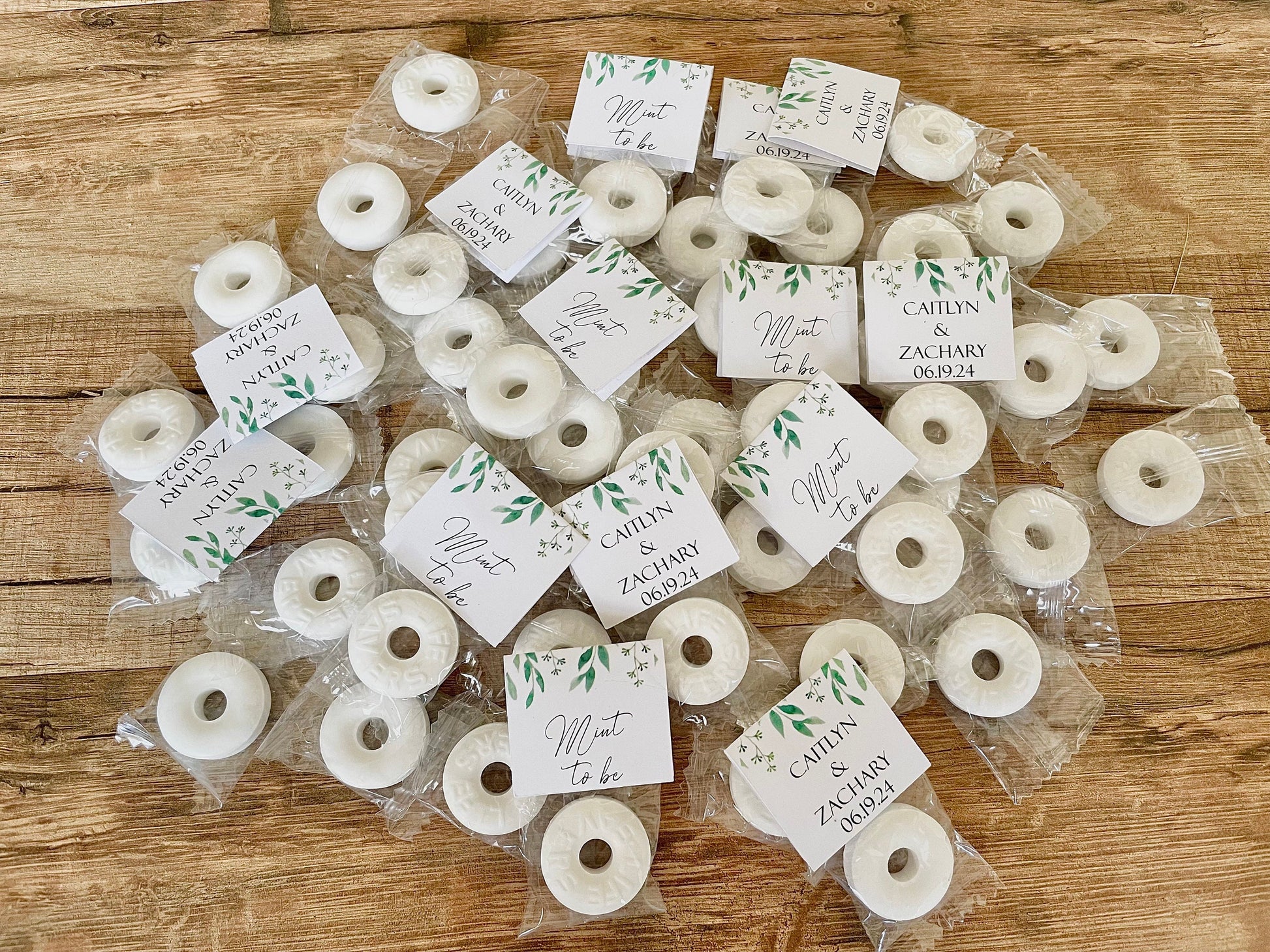 Mint to Be Wedding Favors for Guests Bulk