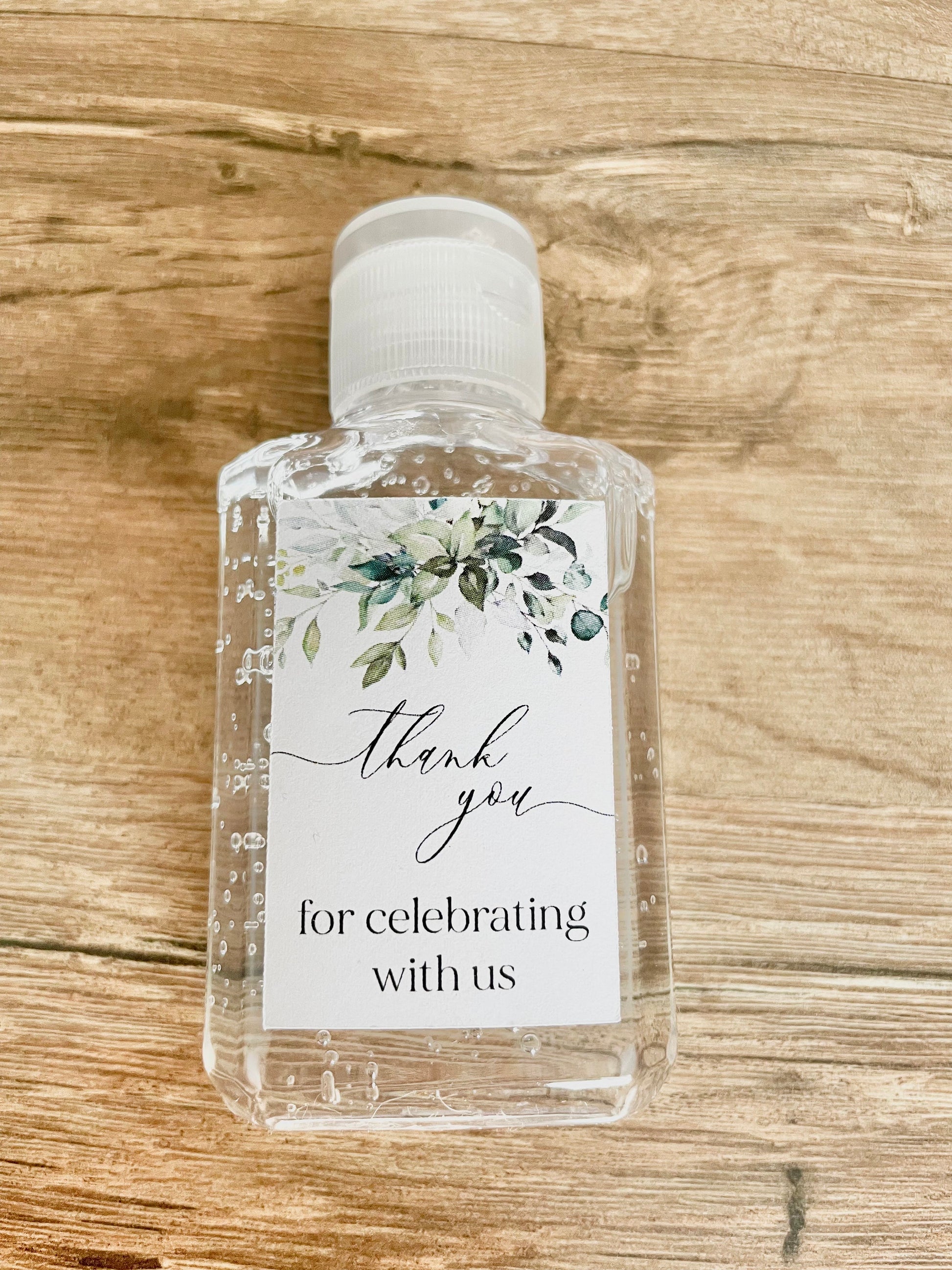 Hand Sanitizer Wedding Bridal Baby Shower Favors