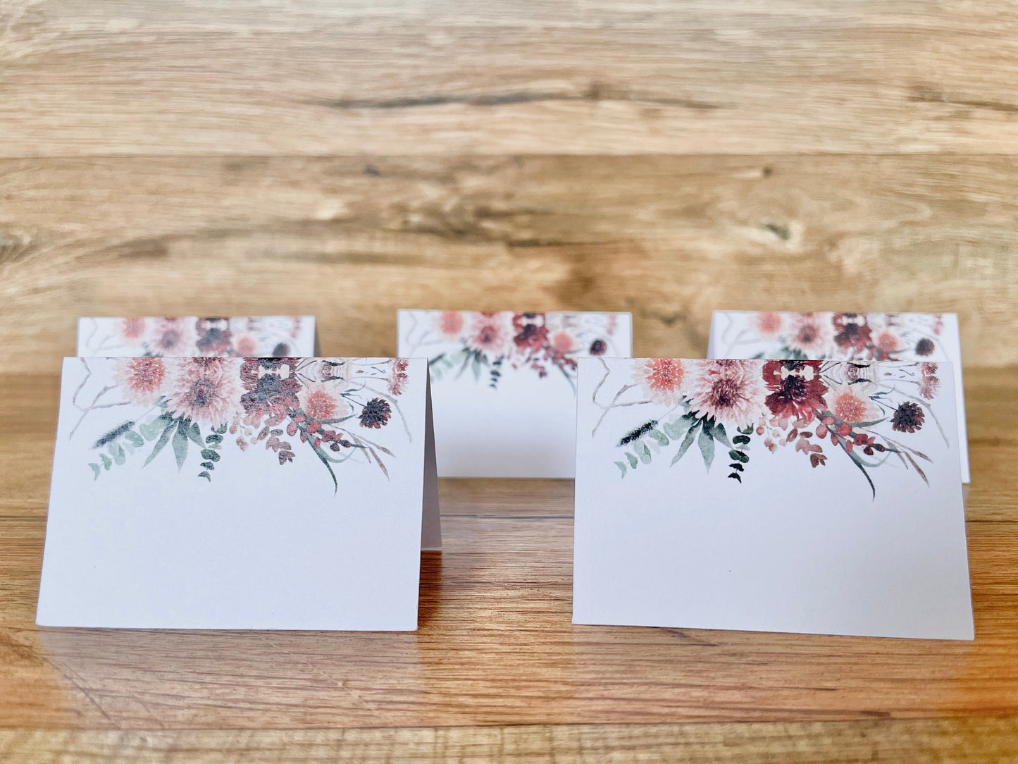 Custom Name Tags Wedding Place Cards Printed