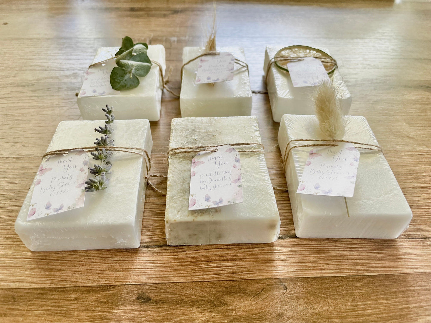 Purple Butterflies Bridal Shower Soap Favors