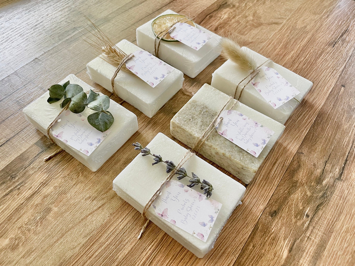Purple Butterflies Bridal Shower Soap Favors
