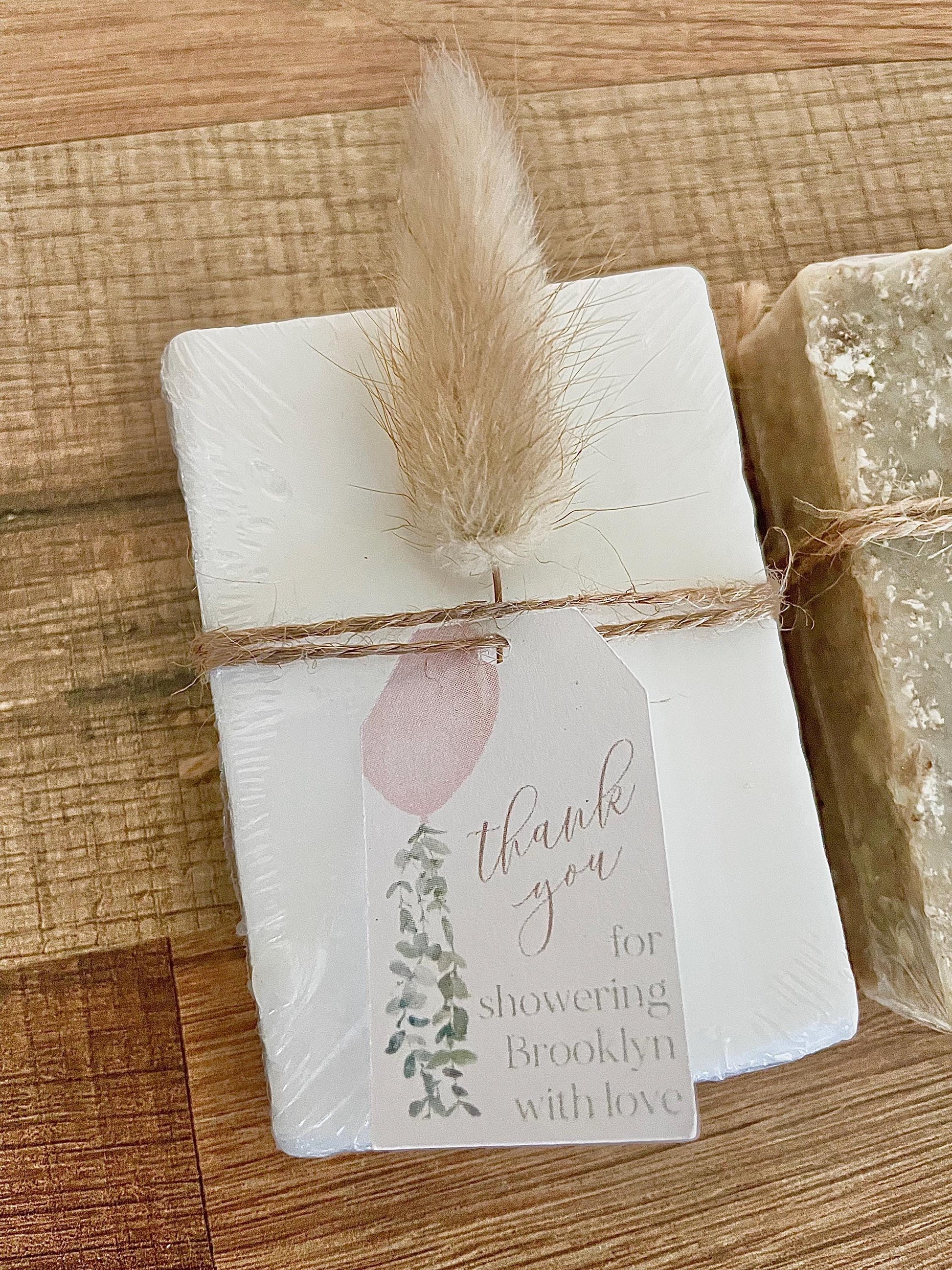 Girl Baby Shower Favors, Soap Favors for Guests, Bridal Shower Soap Favors
