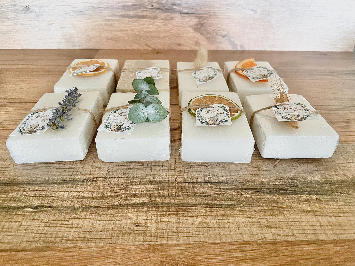 Winnie the Pooh Baby Shower Favors Soaps set of 8