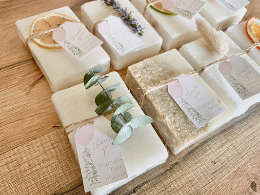 Girl Baby Shower Favors, Soap Favors for Guests, Bridal Shower Soap Favors