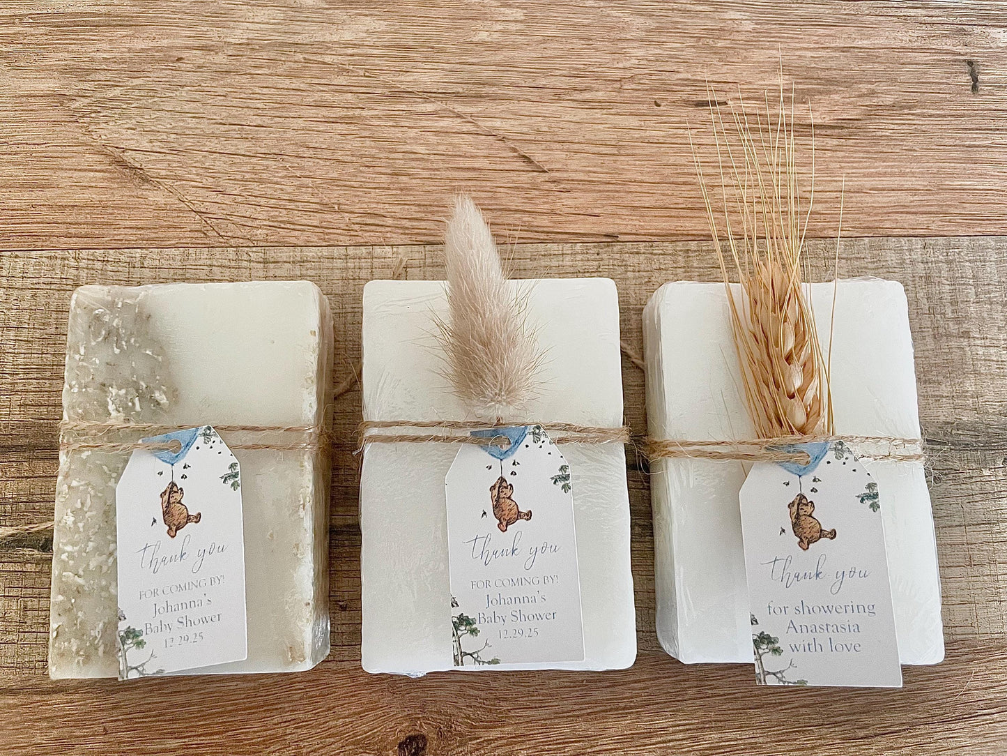 Winnie the Pooh Baby Shower Favors Soaps set of 8