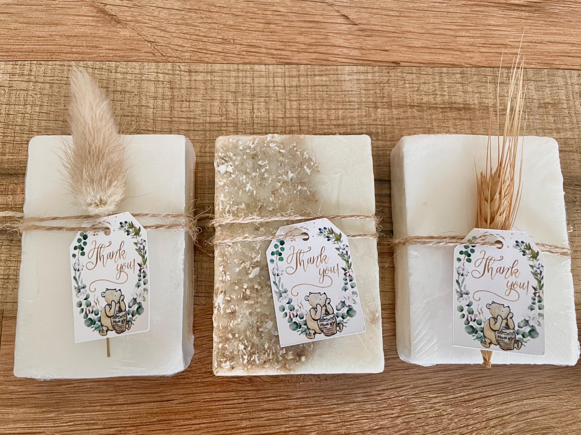 Winnie the Pooh Baby Shower Favors Soaps set of 8
