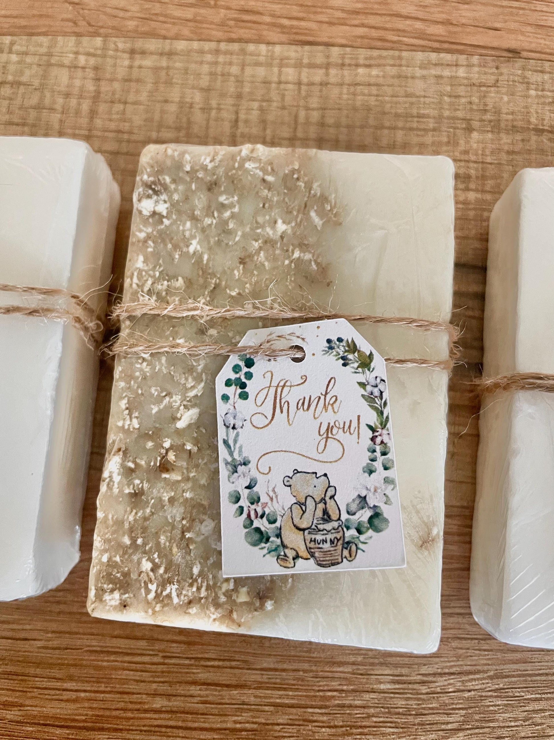Winnie the Pooh Baby Shower Favors Soaps set of 8