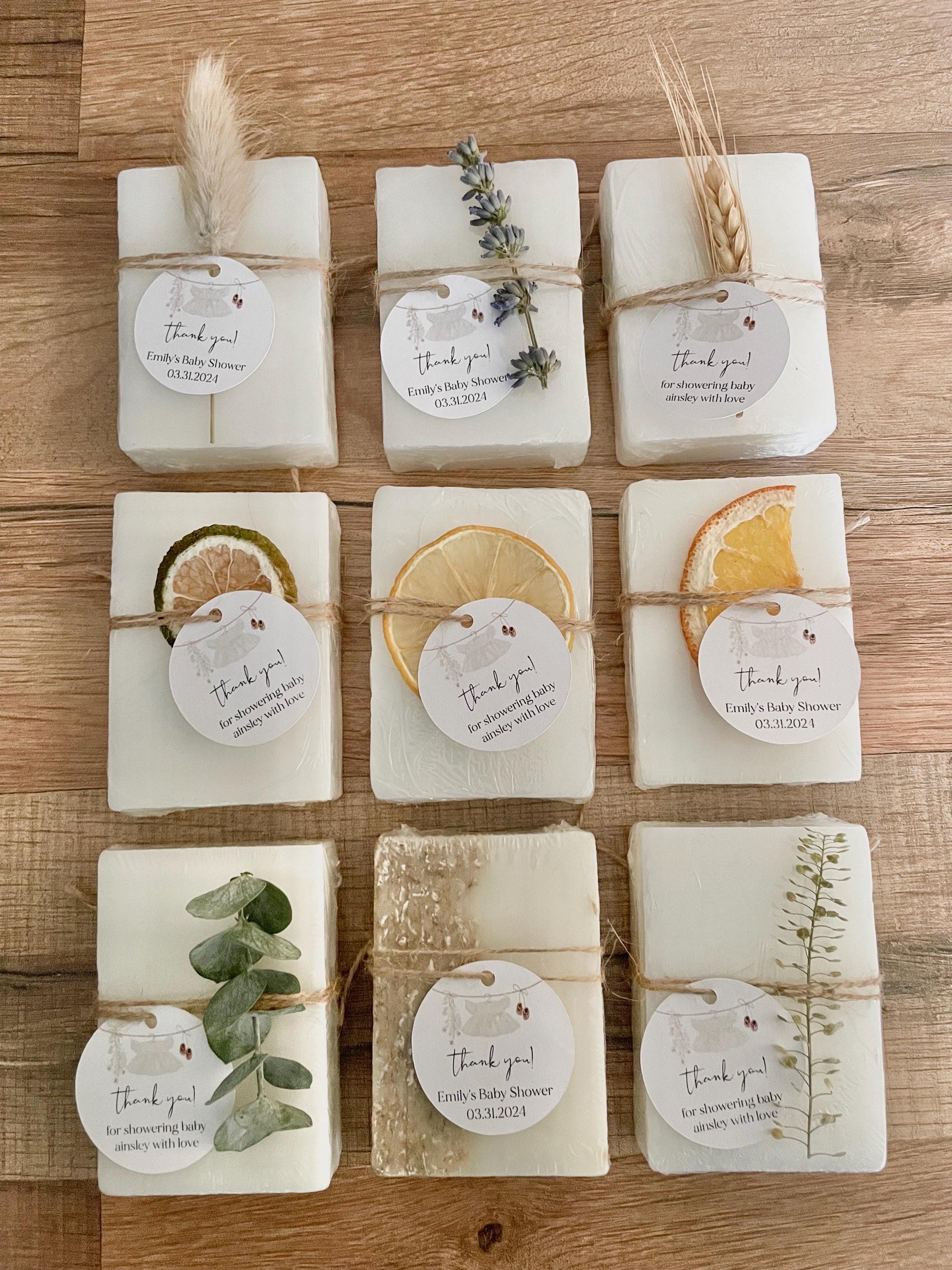 Girl Baby Shower Favors for Guests, Soap Favors for Baby Shower, Party Favors, Personalized Favors for Baby Shower