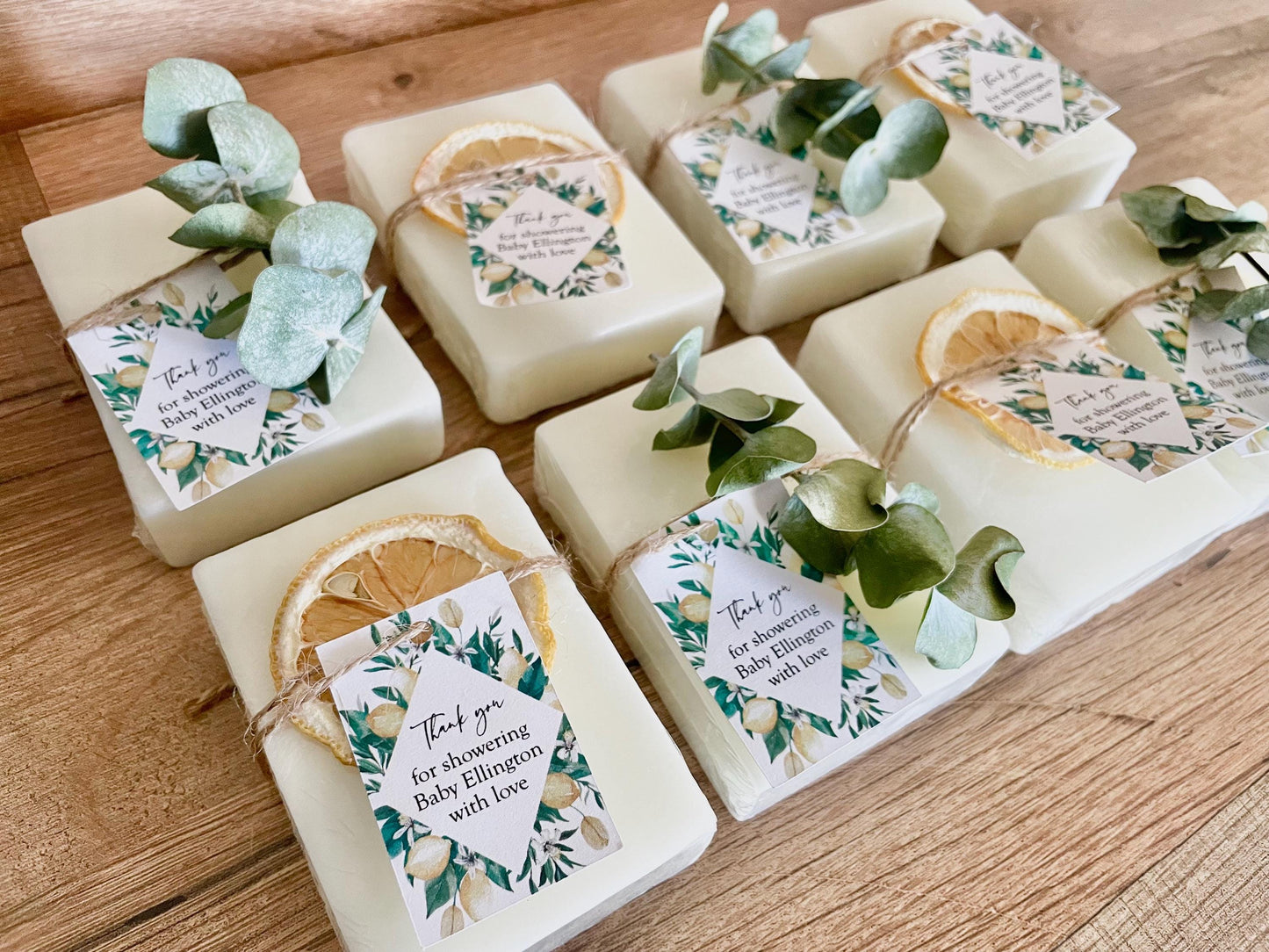 Bridal shower favors in bulk, lemon baby shower, main squeeze bridal shower favors, handmade soap favors for guests