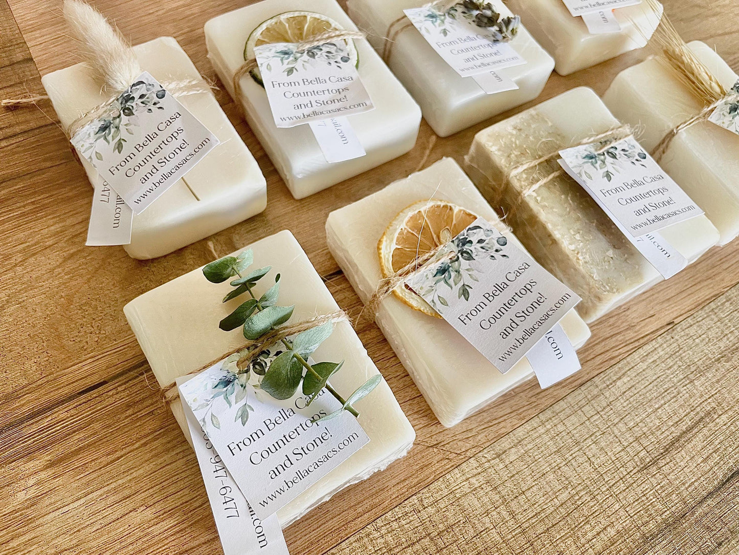 Custom Logo Handmade Soap Bars: Bulk Business Gifts