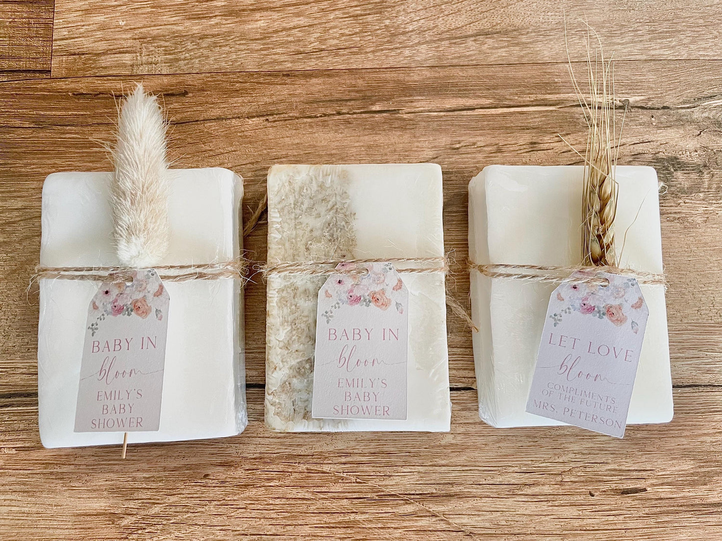 baby in bloom baby shower favors