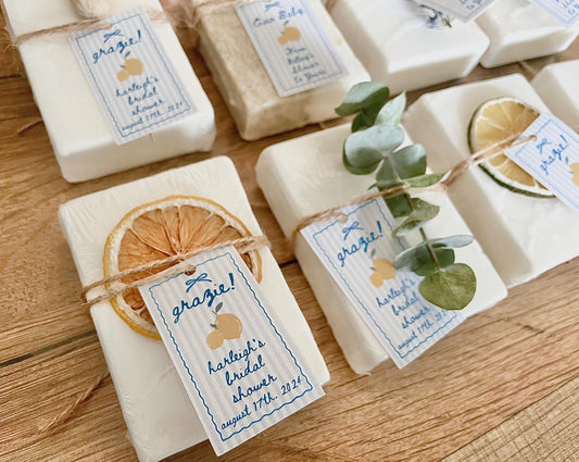 lemon baby shower favors